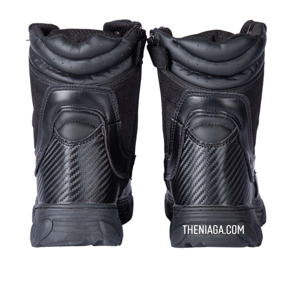 Kasut Operasi Typhoon 8" - Zip Tepi, Ringan & Tahan Lasak