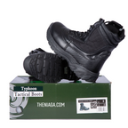 Kasut Operasi Typhoon 8" - Zip Tepi, Ringan & Tahan Lasak