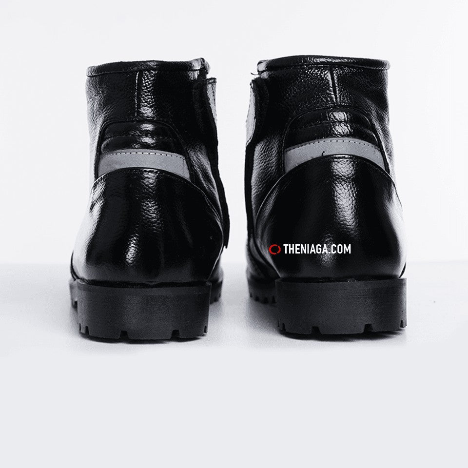 Kasut Motor 5010 6" Mid Cut″ Ori Leather