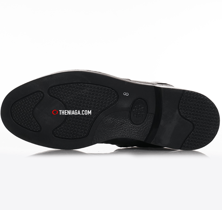 Kasut Motor 'Macho' 4444 6" - Original Leather (Zip + Velcro)