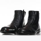 Kasut Motor 'Macho' 4444 6" - Original Leather (Zip + Velcro)