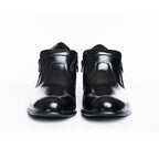 Kasut GD KK04 Kilat Hitam Wanita Zip Sisi | Kasut Formal Elegan & Selesa